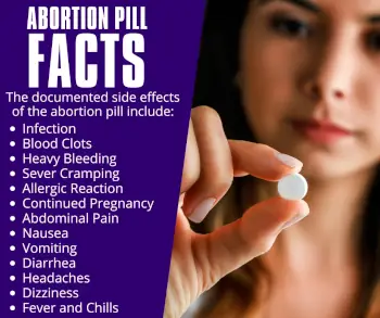 Abortion pill information.